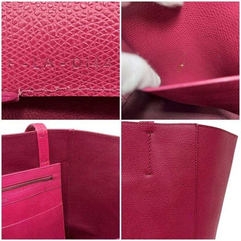 Celine Tote Cabas Phantom Small Pink Large Leather - Picture 6 of 10